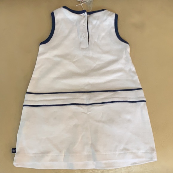 NWT White Dress with Anchor Size 18M - Picture 3 of 3